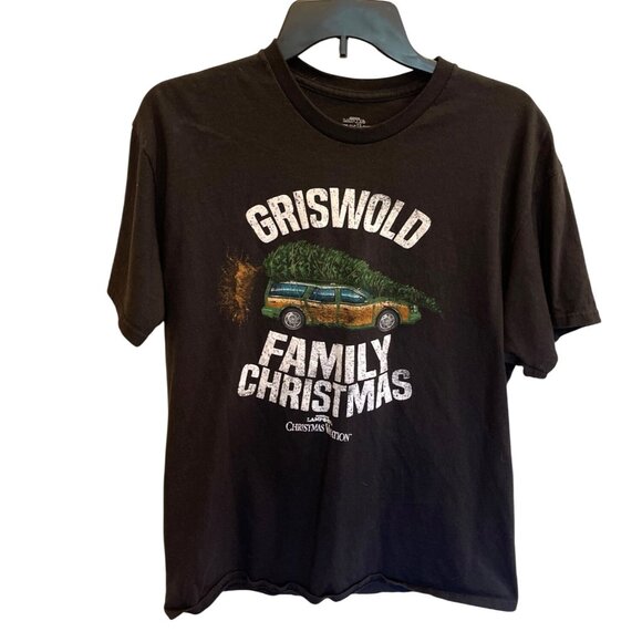 National Lampoon's Other - National Lampoons Christmas Vacation Griswold Family Christmas T-Shirt Black L C